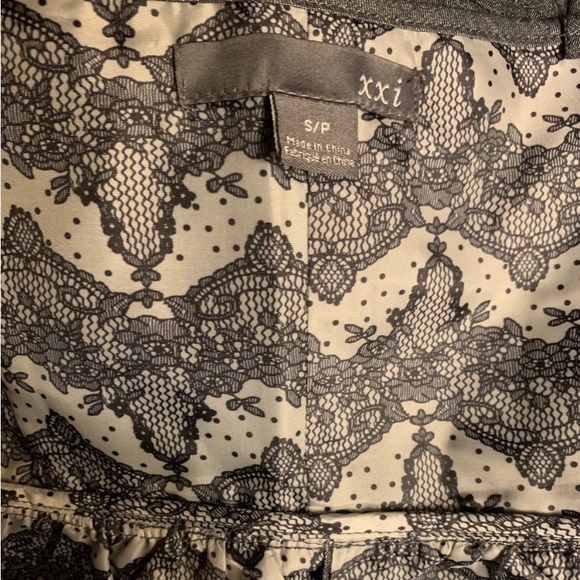 Forever 21 Black/Grey Bustier - Picture 4 of 5